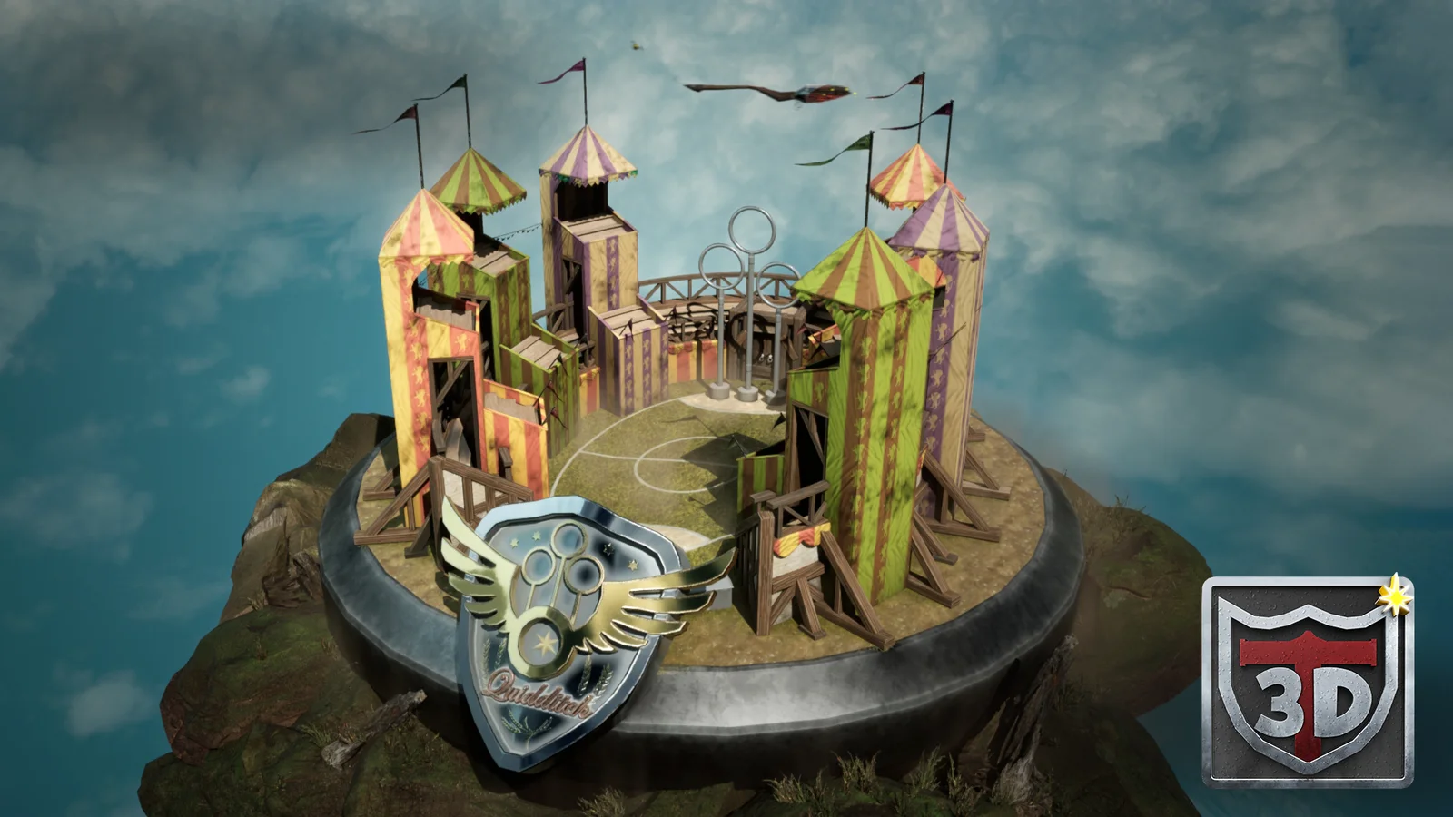 Harry Potter Quidditch Miniature screenshot 2