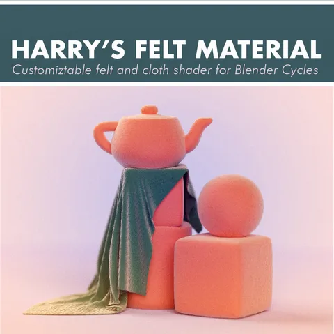 Felt Material - Blender shaders