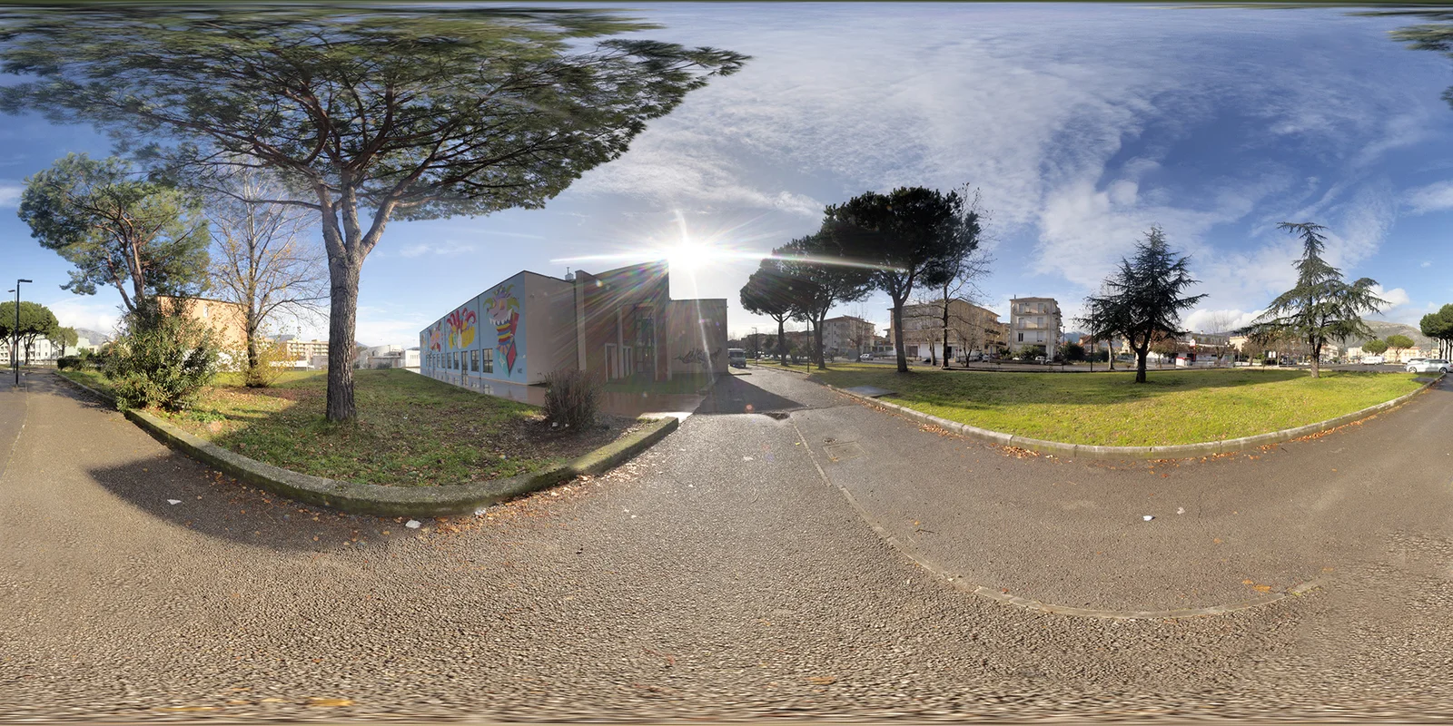 Buildings Trees and Street Art screenshot 3