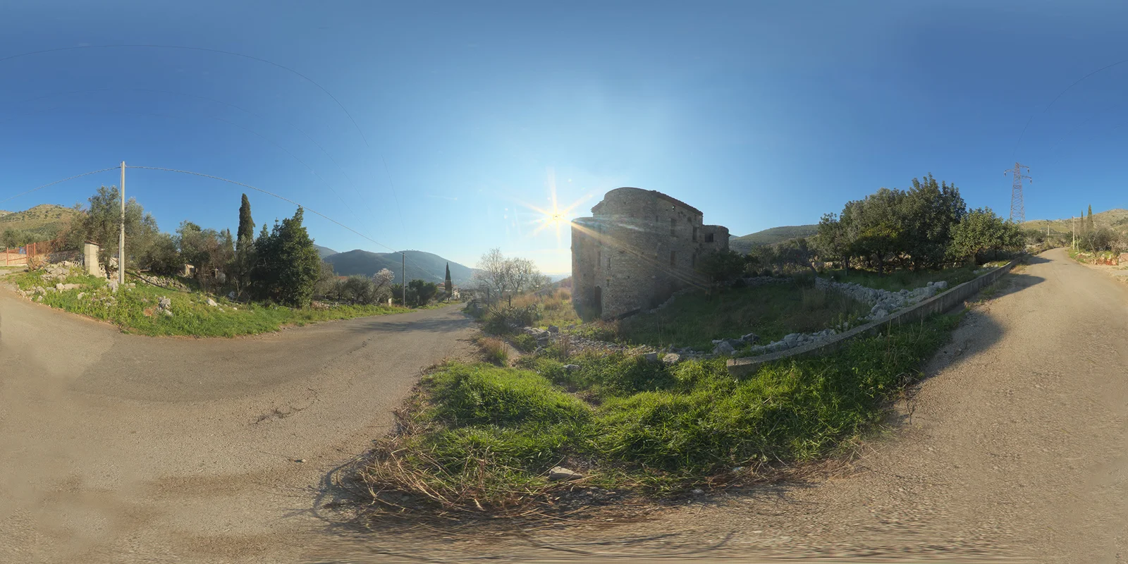 Castle, Road And Nature HDRI screenshot 3