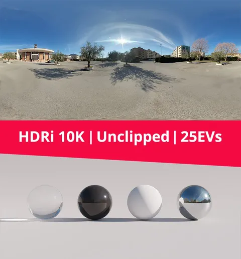 Church And Street Art HDRI - Blender lighting & hdris