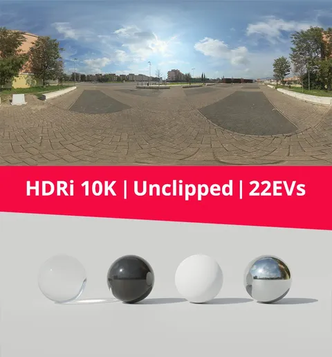 Clouds and Buildings HDRI - Blender lighting & hdris