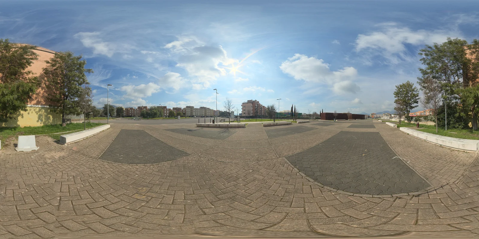 Clouds and Buildings HDRI screenshot 3