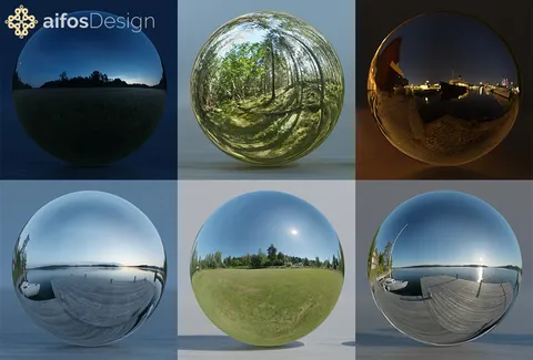 Six Shades of Swedish Summer Vol 2 - Blender lighting & hdris