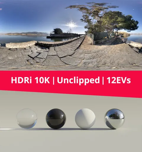 Lake, Sky and Trees HDRI - Blender lighting & hdris