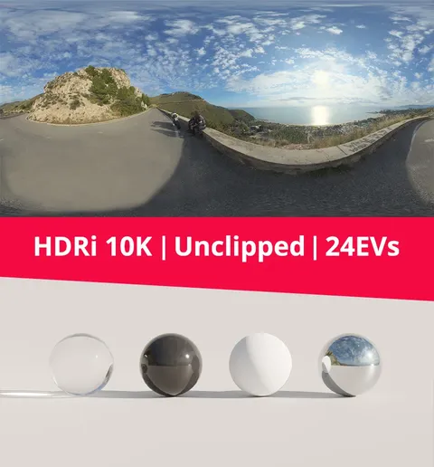 Landscape Nature And Sea HDRI - Blender lighting & hdris