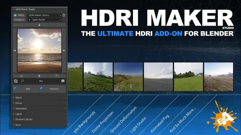 HDRi Maker Studio - Blender addons
