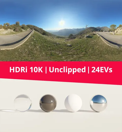 Mountains and Panorama HDRI - Blender lighting & hdris