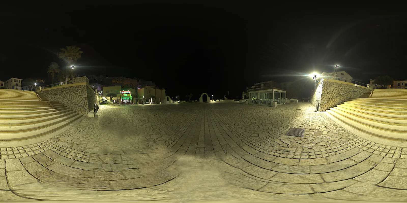 Night Light and Houses HDRi screenshot 3