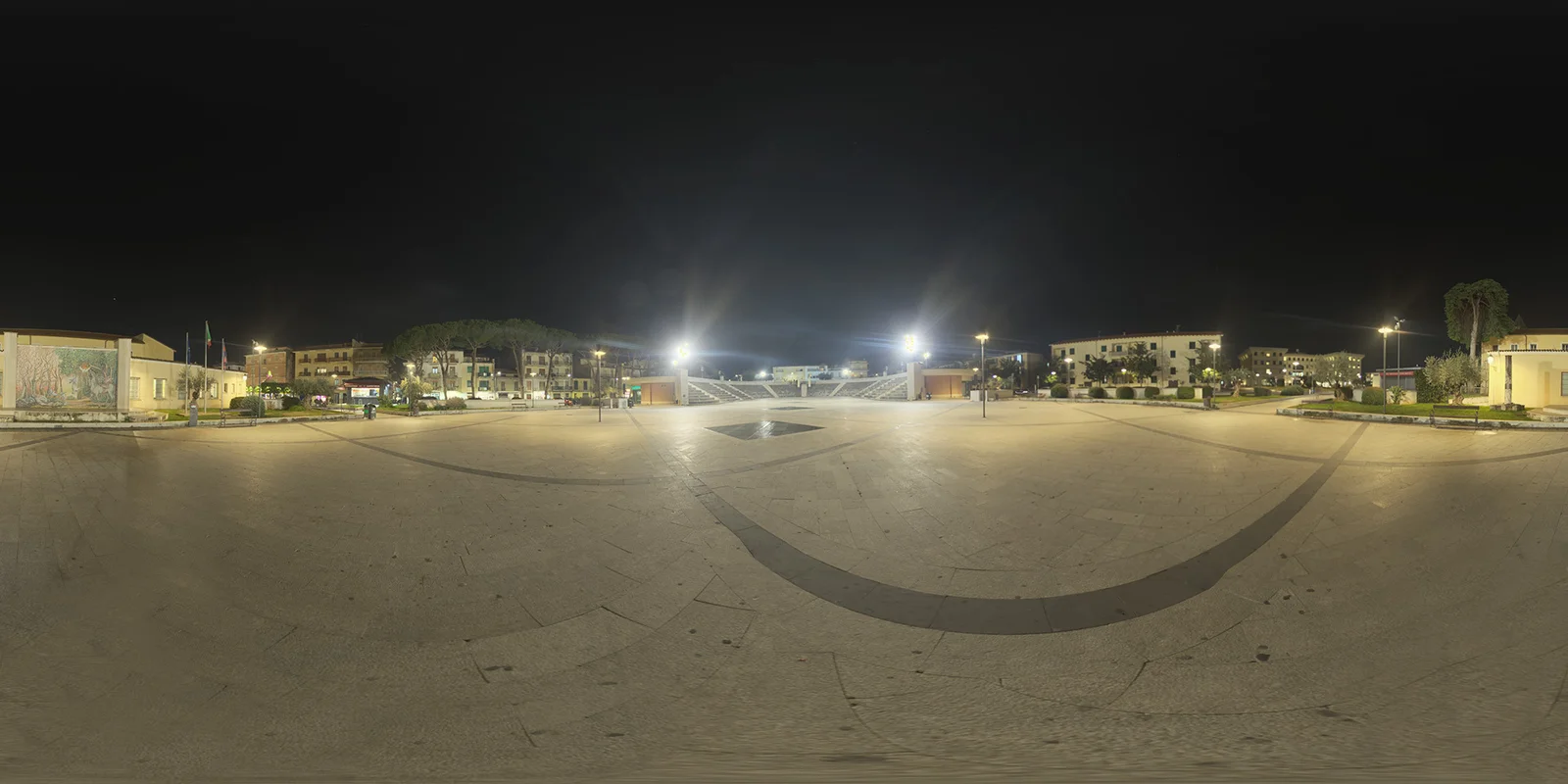 Night Square and Lights screenshot 3