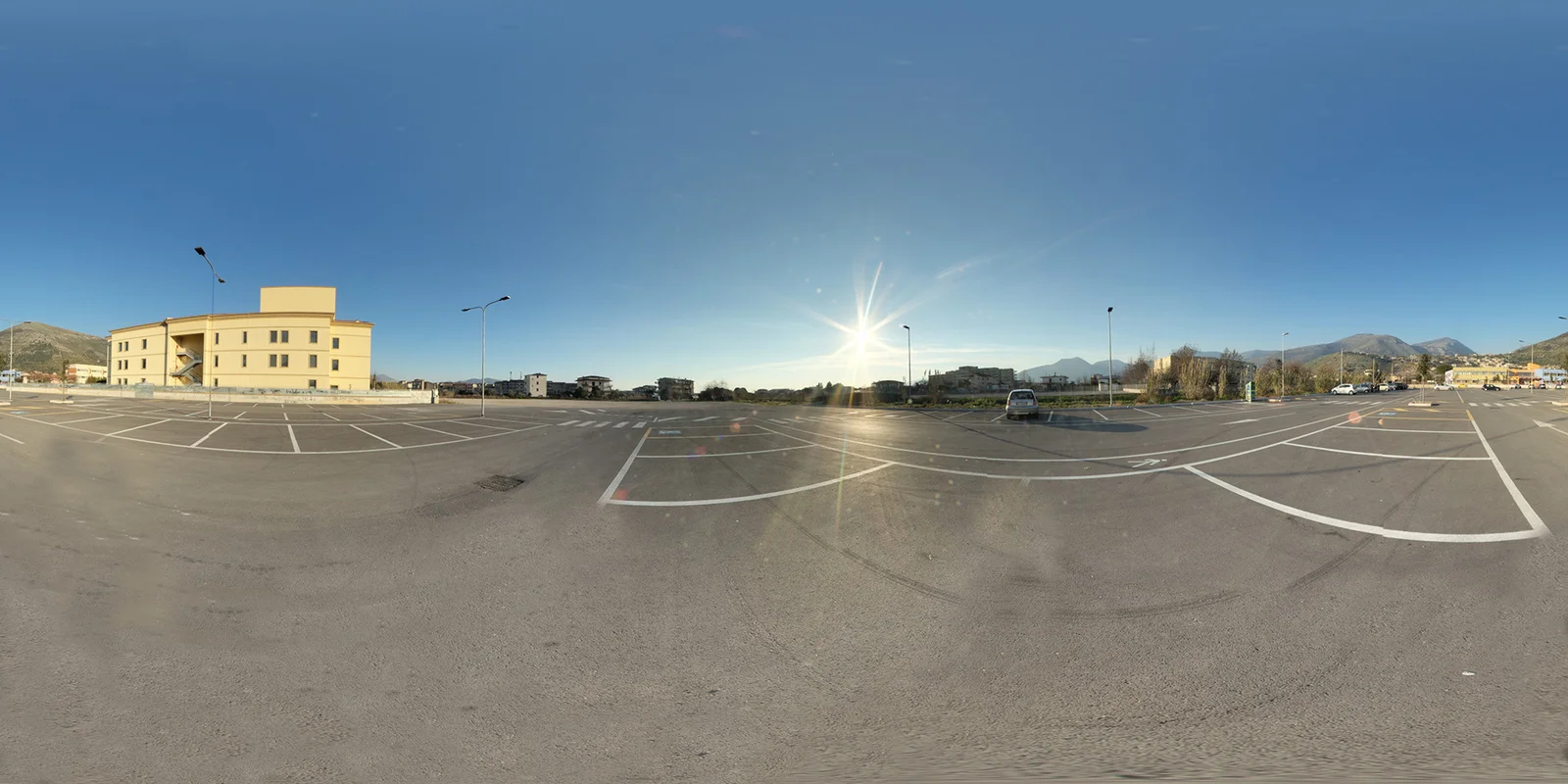 Parking and Sky HDRI screenshot 3