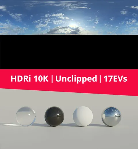 HDRi Sky 003 - Blender lighting & hdris