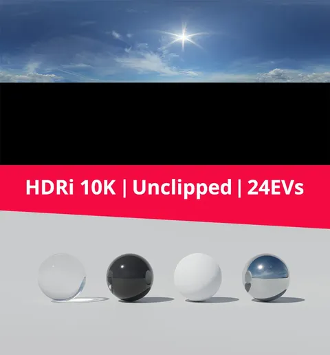 HDRi Sky 007 - Blender lighting & hdris