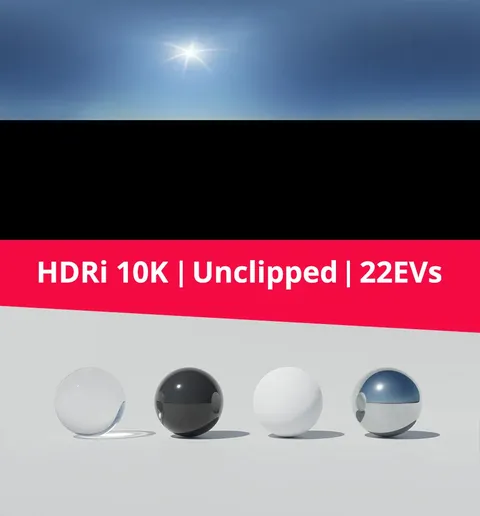 HDRI Sky 008 - Blender lighting & hdris