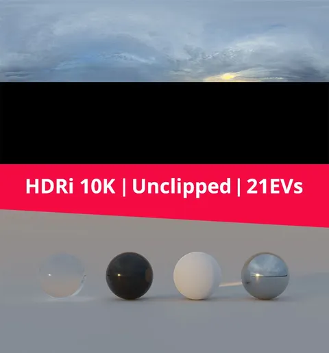 HDRi Sky 012 - Blender lighting & hdris