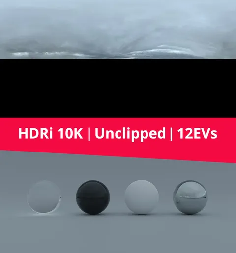 HDRi Sky 015 - Blender lighting & hdris