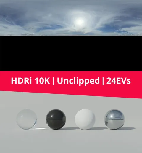 HDRI Sky 016 - Blender lighting & hdris
