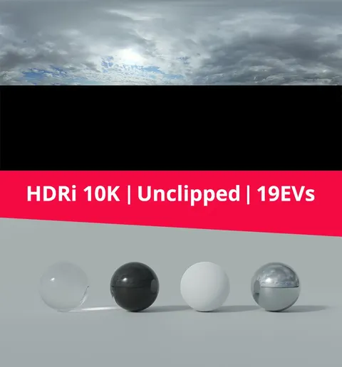 HDRI Sky 017 - Blender lighting & hdris
