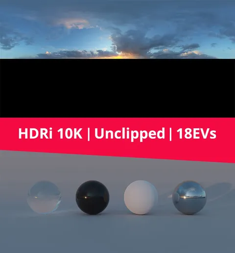 HDRi Sky 018 - Blender lighting & hdris