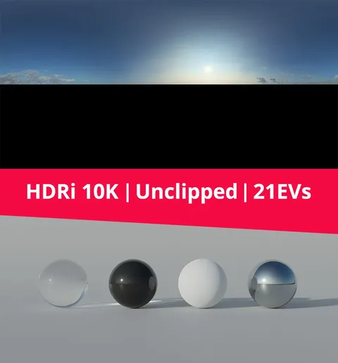 HDRi Sky 022 - Blender lighting & hdris