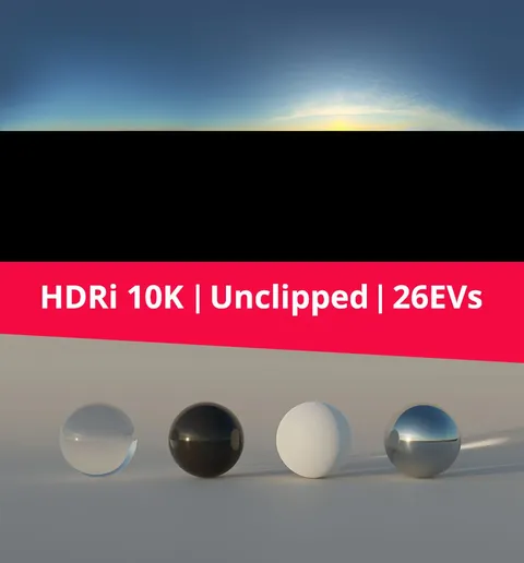 HDRi Sky 023 - Blender lighting & hdris