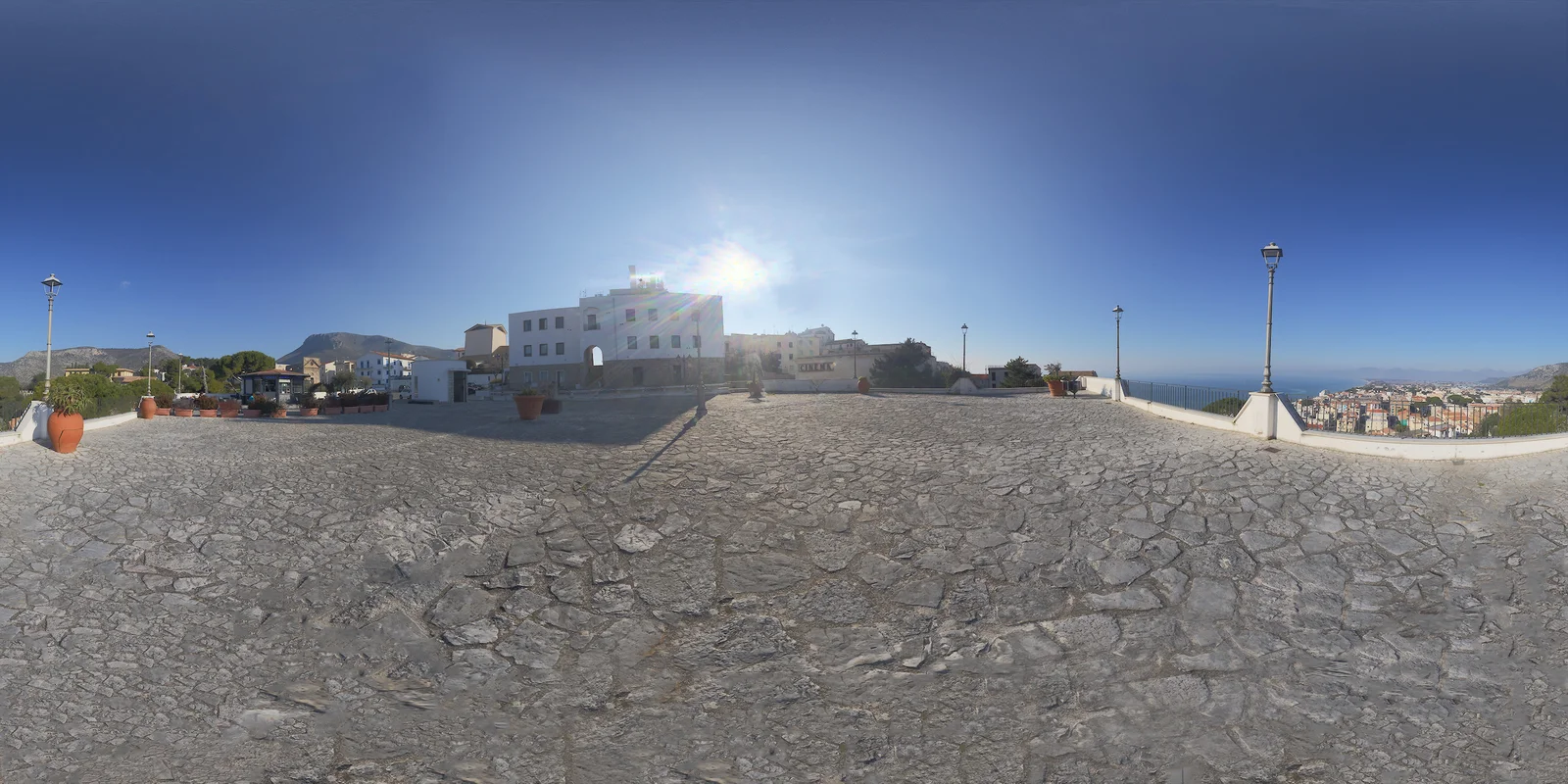 Square Landscape and Sun HDRI screenshot 3