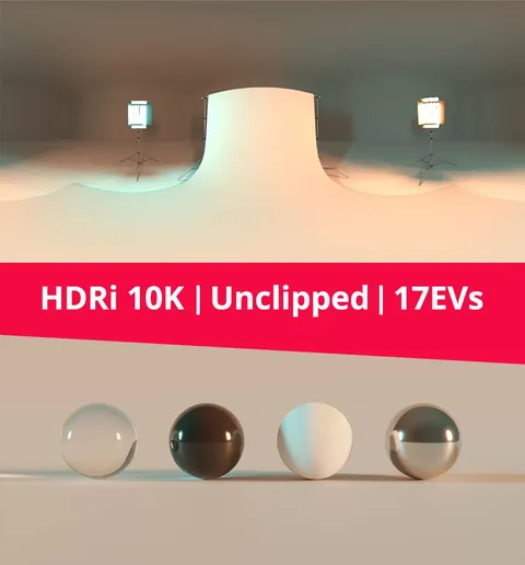 HDRi Studio 002 - Blender lighting & hdris