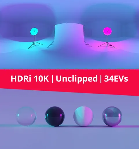 Studio 009 - Blender lighting & hdris