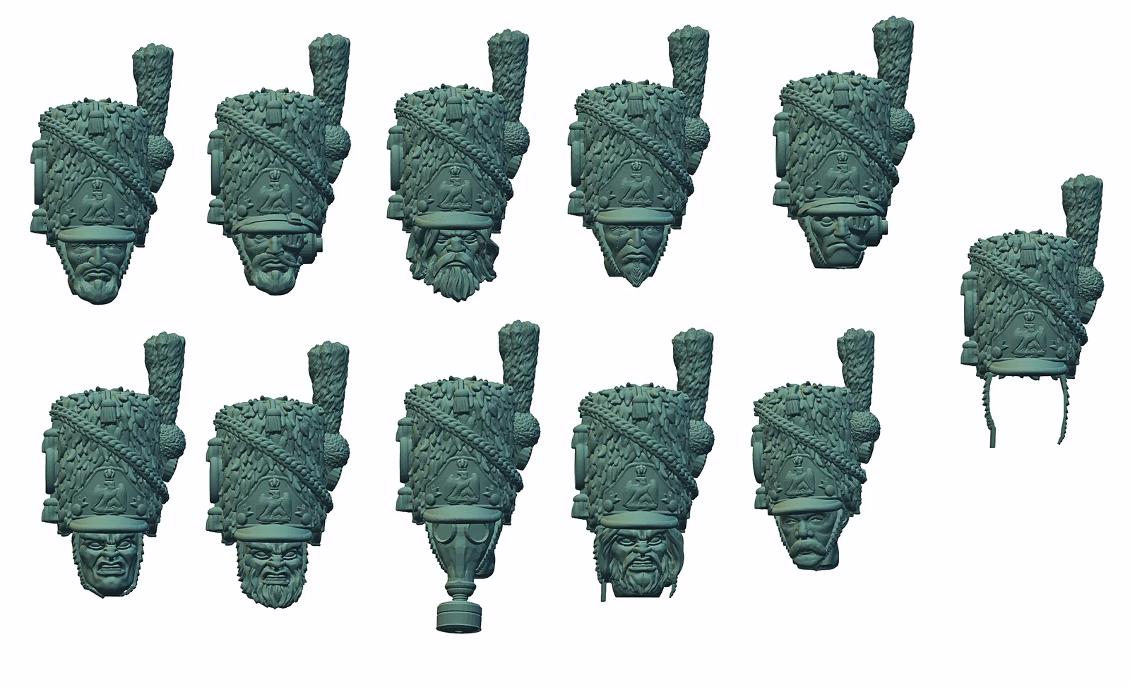 French Future Legion Heads screenshot 4