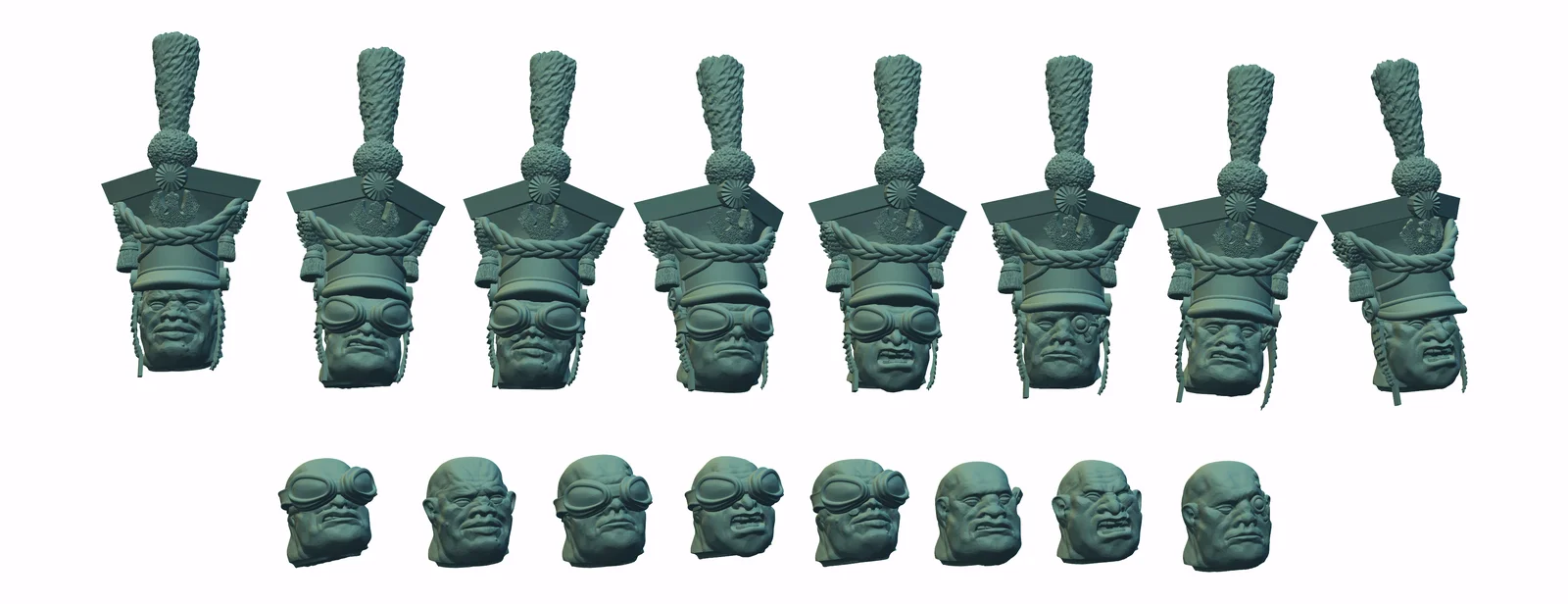 French Future Legion Heads screenshot 5