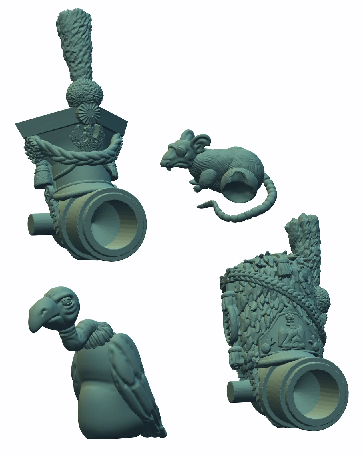 French Future Legion Heads screenshot 6