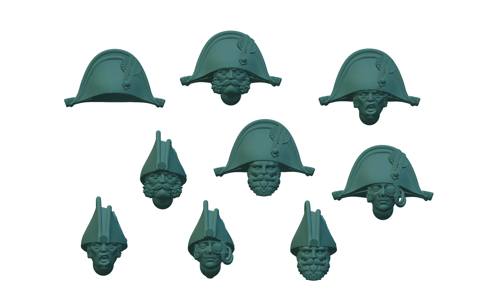 French Future Legion Heads screenshot 7