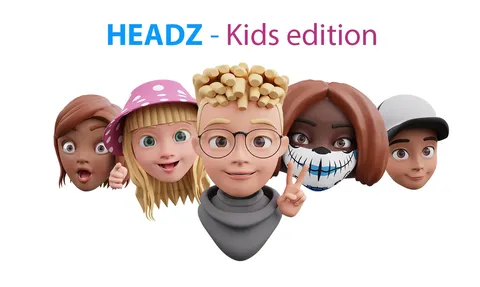 HEADZ - Kids Edition - Blender 3d models