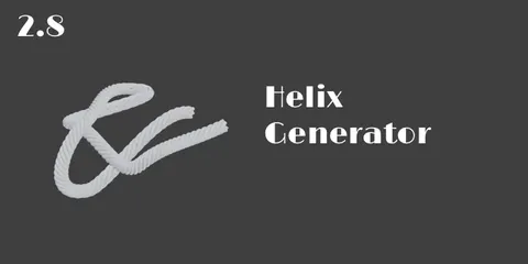Helix Generator - Blender addons