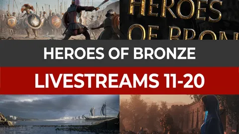 Heroes of Bronze Livestreams 11-20 - Blender tutorials & courses