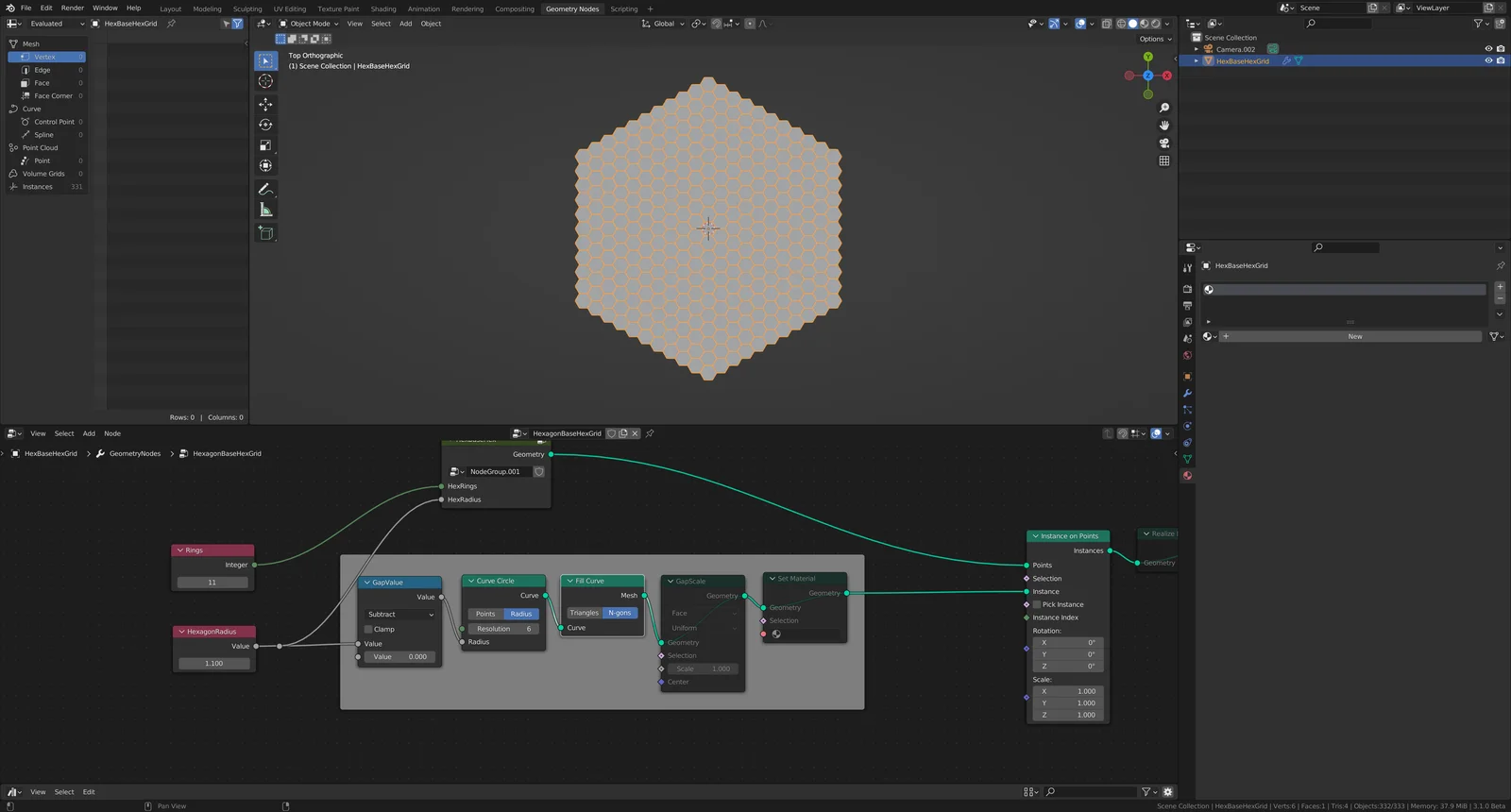 Hexagon Grid screenshot 2