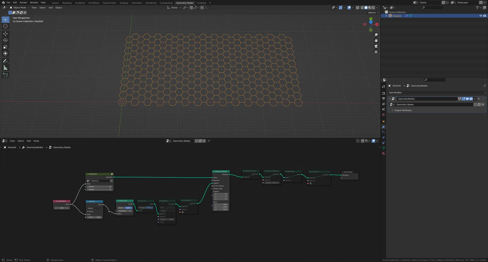 Hexagon Grid screenshot 2
