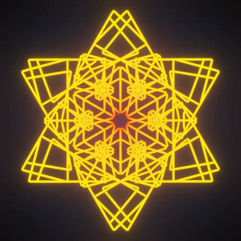 Hexagonal Pattern - Blender geometry nodes