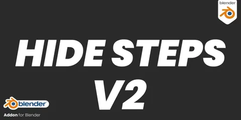 Hide Steps - Blender addons