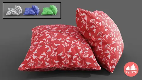 High Quality Pillow - Blender 3d models