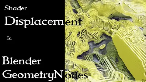 High Res Fake Displacement - Blender geometry nodes