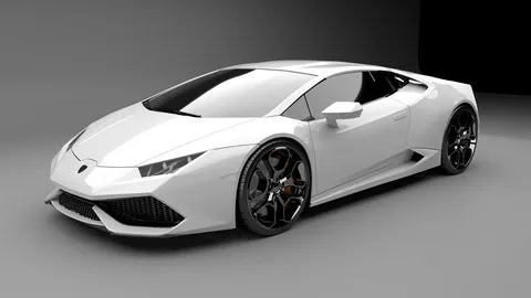 Lamborghini Huracan - Blender 3d models