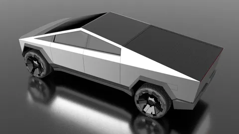 Tesla Cybertruck - Blender 3d models