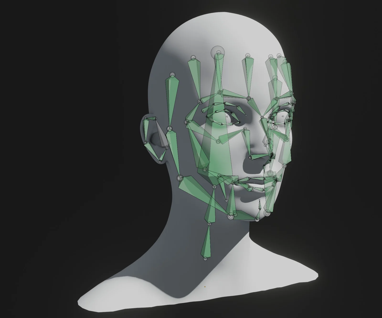 Hologram Male and Female Heads screenshot 6