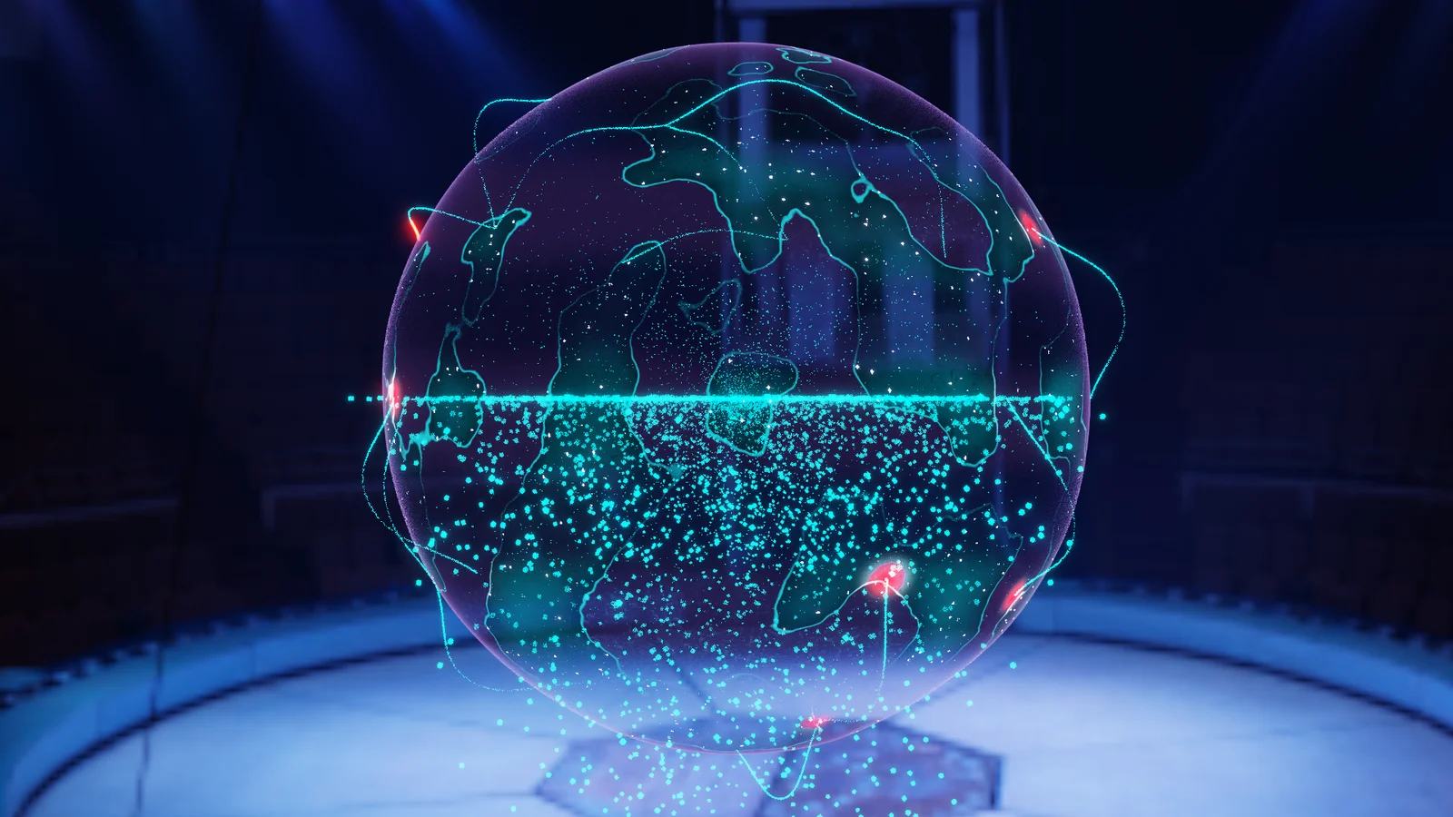 Holographic Planet Map screenshot 5