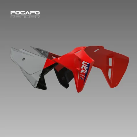 Honda CRF450 2026 Side Plastics - Blender 3d models