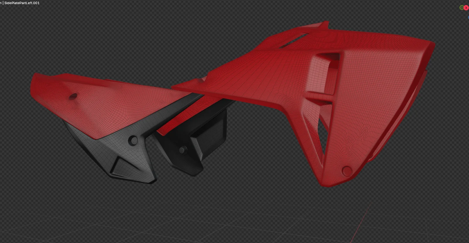 Honda CRF450 2026 Side Plastics screenshot 2