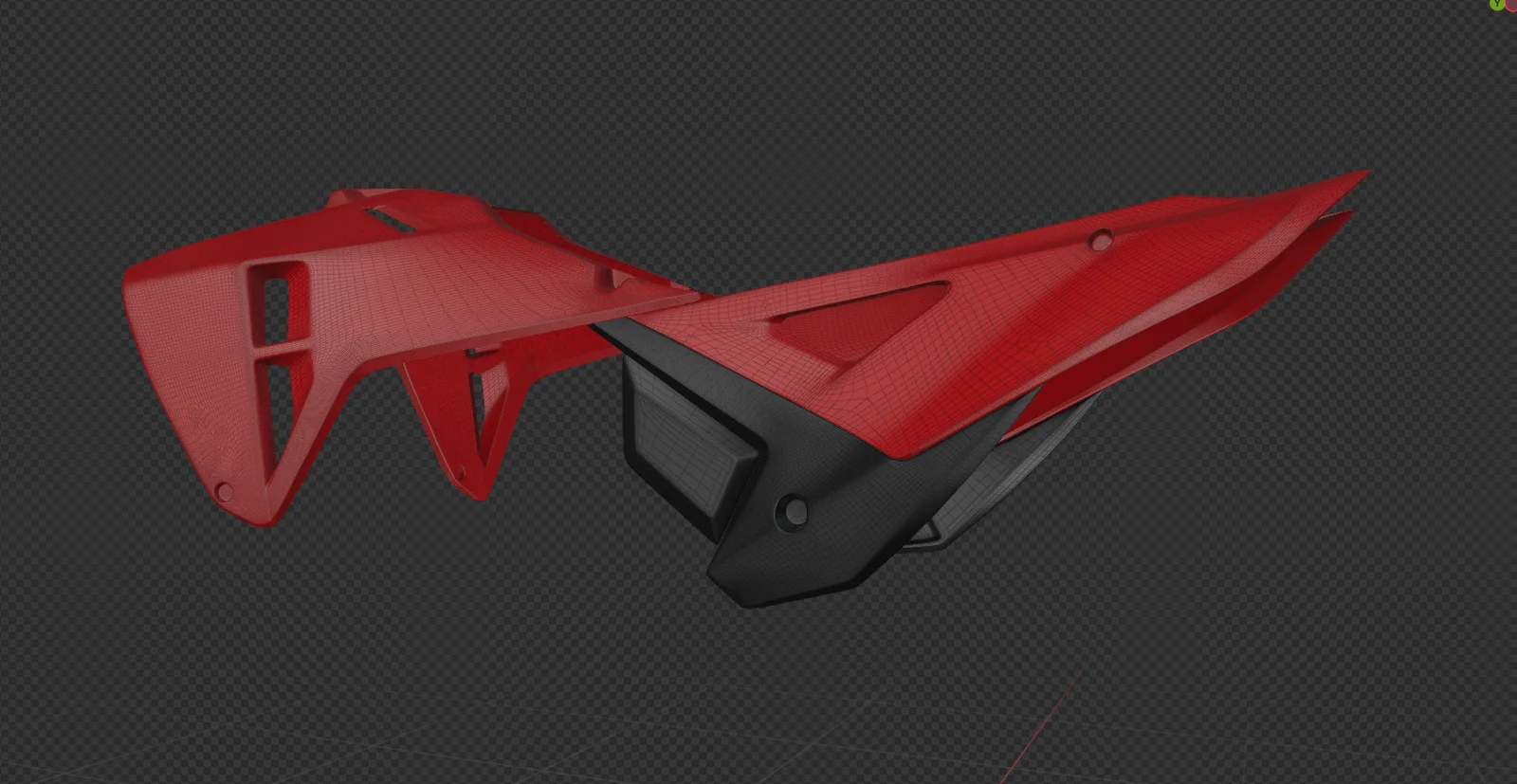 Honda CRF450 2026 Side Plastics screenshot 7