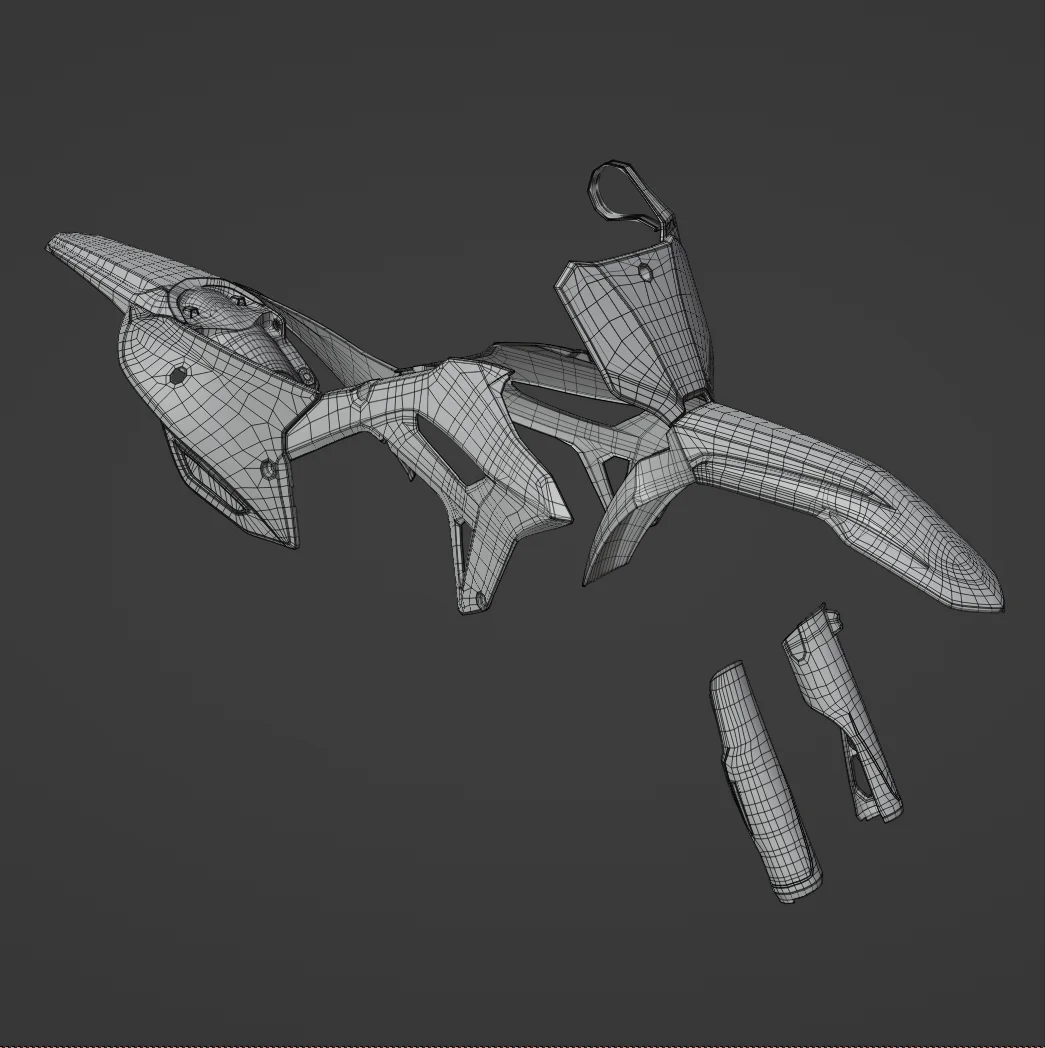 Honda CRF450R Plastics screenshot 2