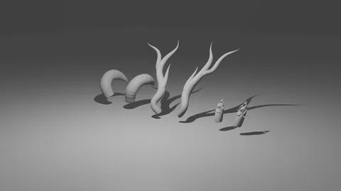 Horn Pack - Blender 3d models